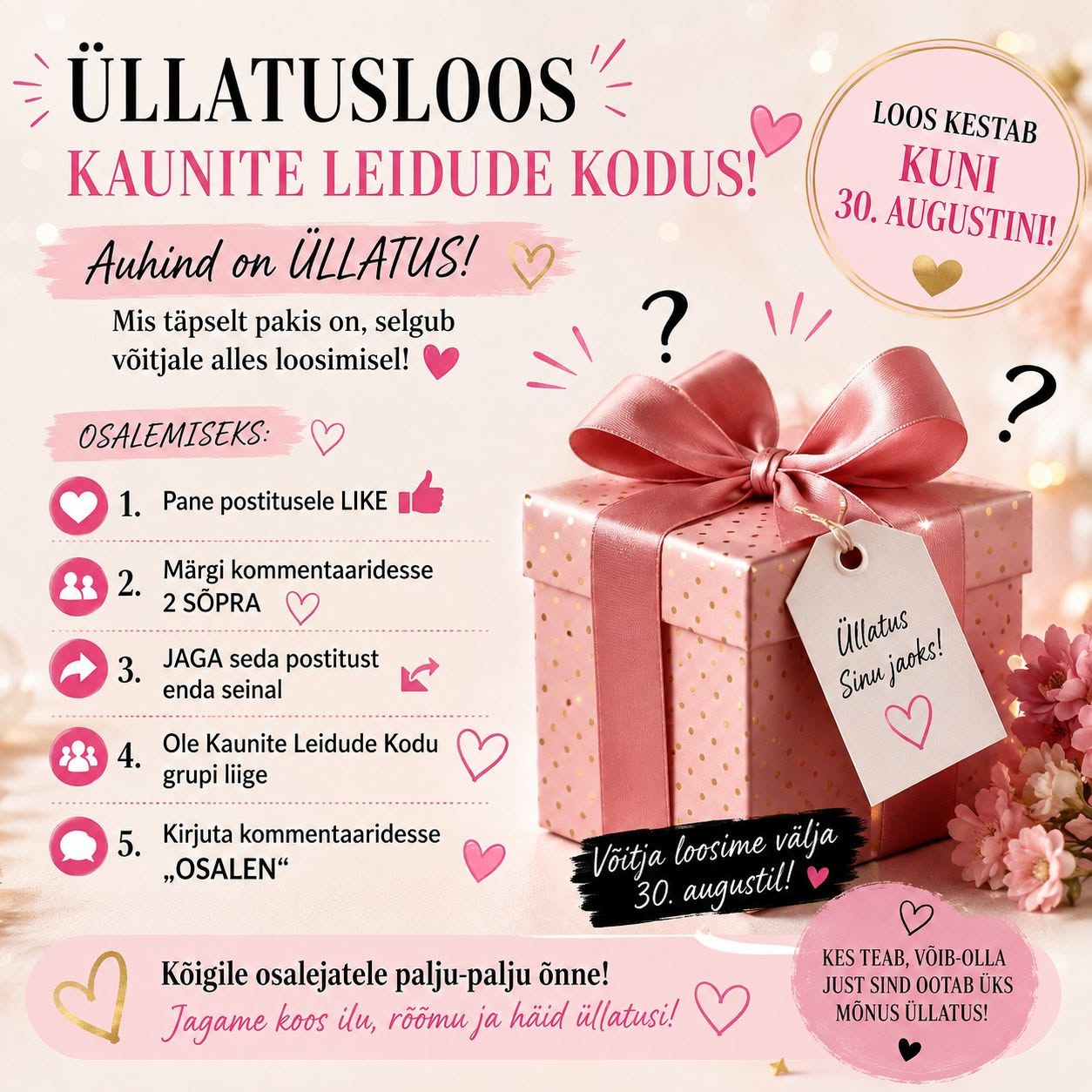 Facebooki auhinnamäng
