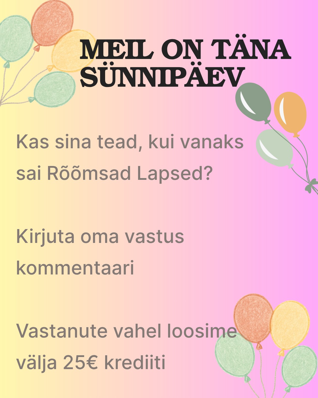 Facebooki auhinnamäng